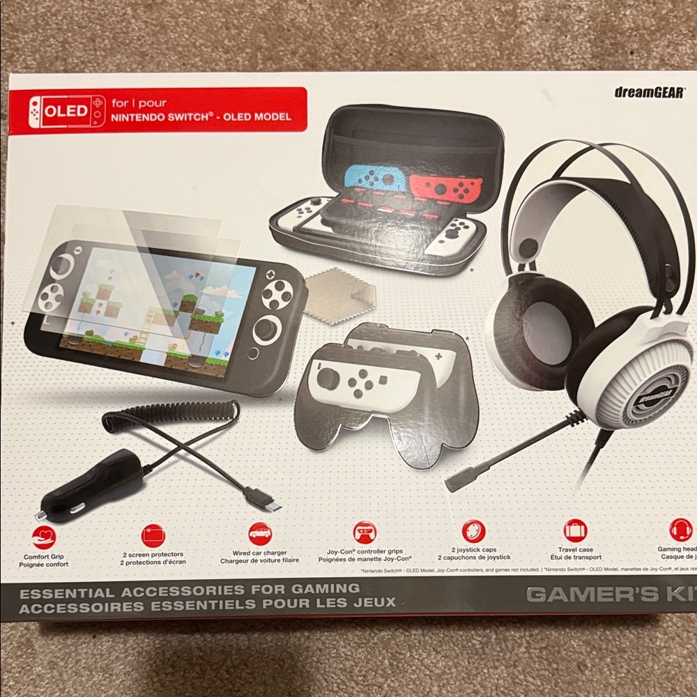 DreamGEAR Gamer's Kit for Nintendo Switch OLED